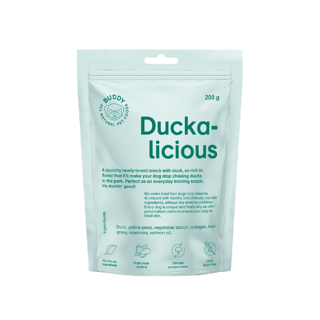 Hondensnack met eend ● Doos van 10