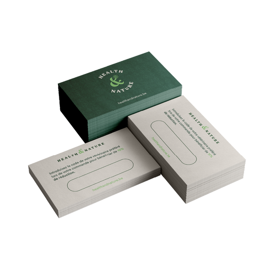 Cartes Code Promo vétérinaire (10 pièces)