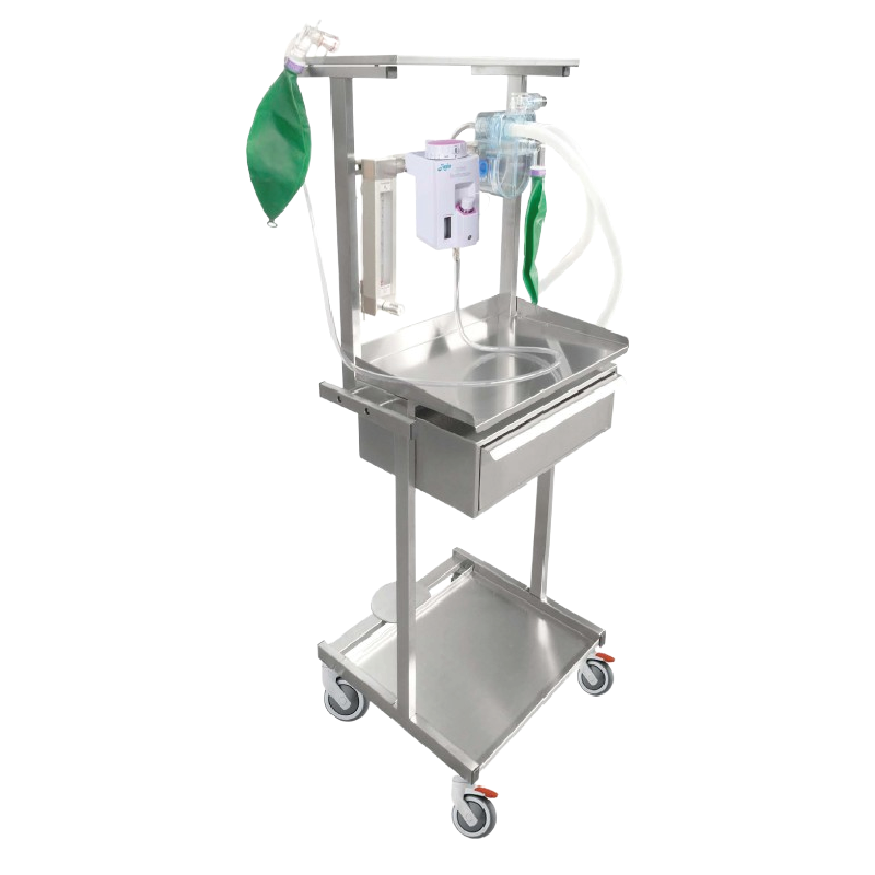 Unité d'anesthésie en inox à l'isoflurane
