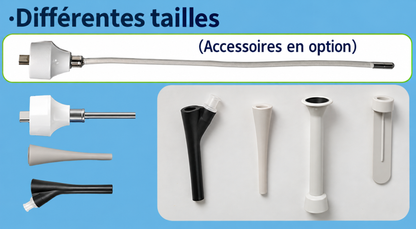 Otoscope-rhino-laryngoscope ( Kit complet ) RA50