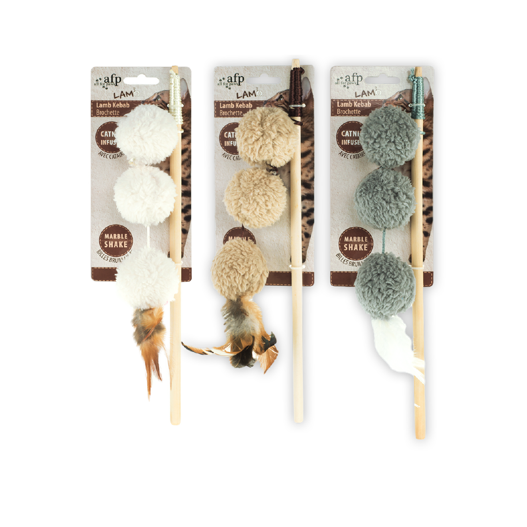 Bâtons de jeu pour chat