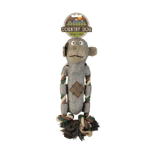 Peluche Country Dog King Louie