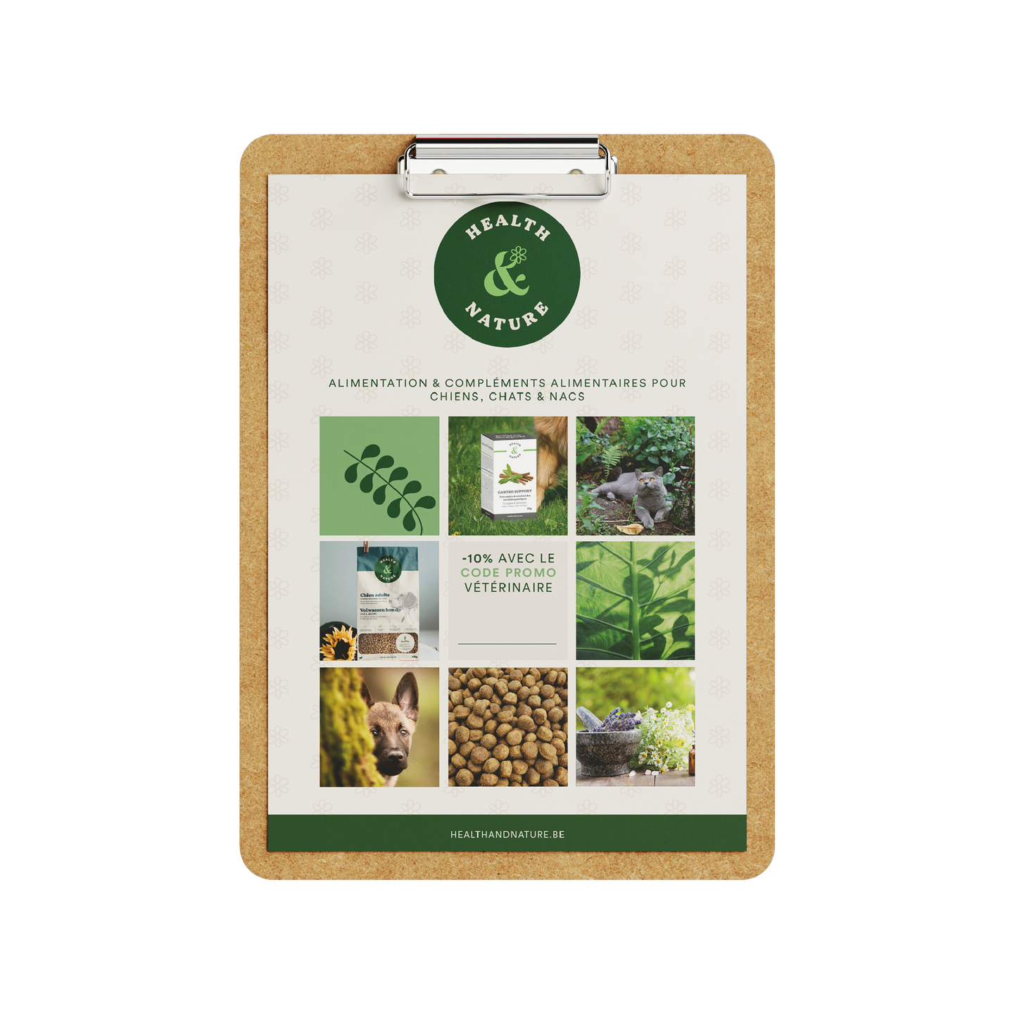 Poster Code Promo vétérinaire (NL)