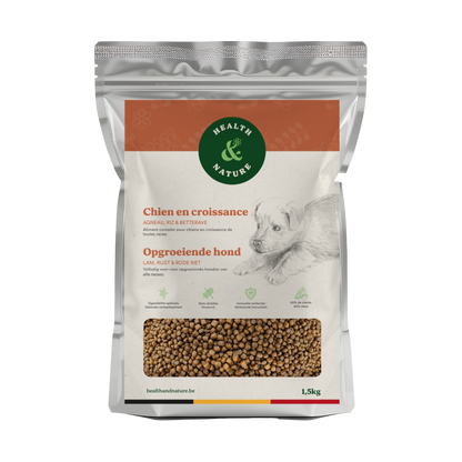 Croquettes Chien en Croissance 1,5kg