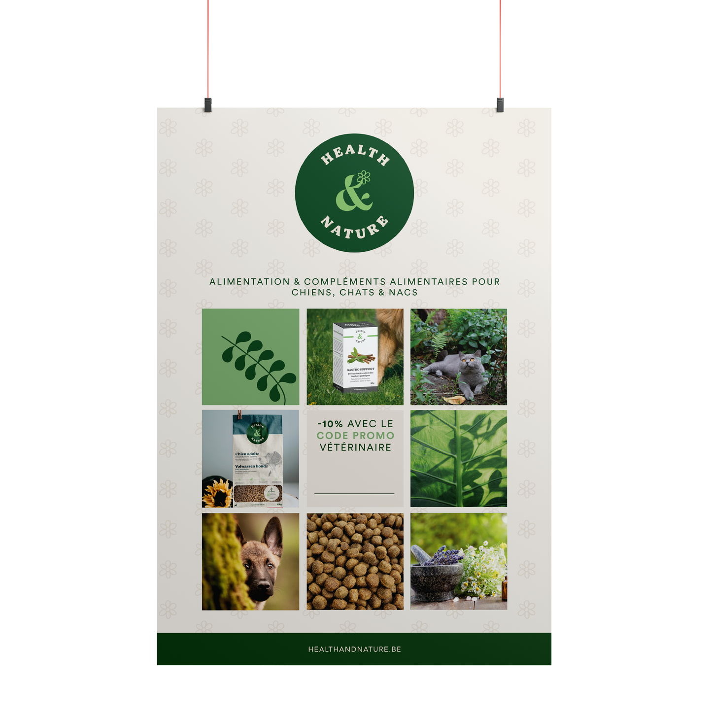 Poster Code Promo vétérinaire (NL)