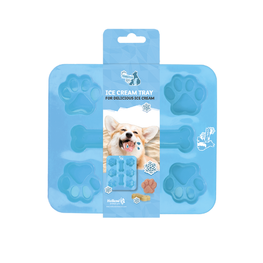 Bac à glaçons pour chien