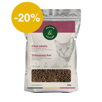 Croquettes chat adulte au poulet – 10kg