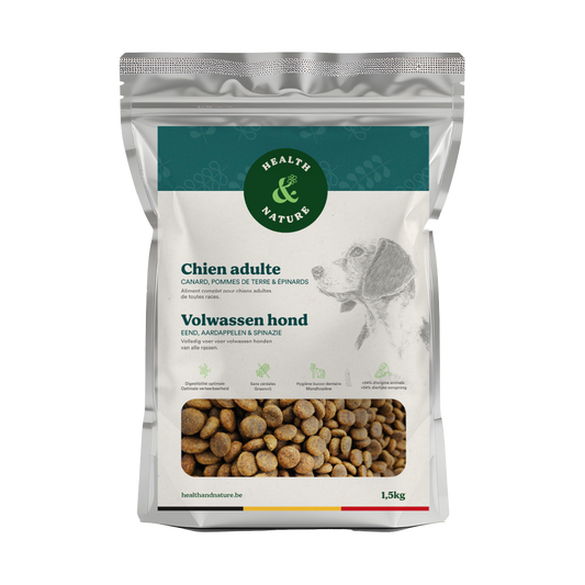 Croquettes chien adulte 1,5kg (1+1 gratuit)