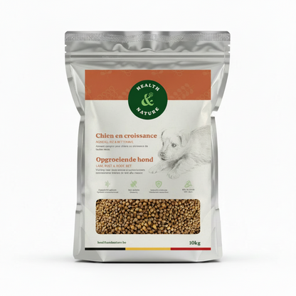 Croquettes chien en croissance à l'agneau – 10kg